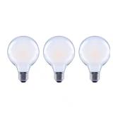 60W G25 Dimmable LED Vintage Bulb (3-Pack)