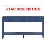 Gecheer U_Style Farmhouse Entryway Table