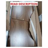 55" Wood Computer Desk with Drawer