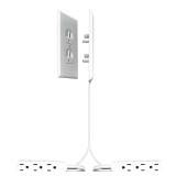 Two 8 ft. Outlet Cover with 3-Outlet Strips