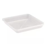 11 in. Square Heavy-Duty Plastic Planter Saucer
