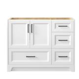 48 in. MDF Bath Vanity, White Dove