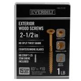 Star Drive Exterior Wood Screws 83-Pc Box