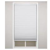 White Cordless Blackout Shades 35" x 84"