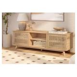 Contour Blonde TV Stand