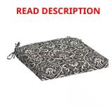 Full Back Cushion & 2 Seat Pads, Black Aurora Dam