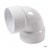 NDS Schedule 35 3 in. Hub PVC Elbow 1 pk