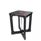 Husky 23.2 in. W x 31.5 in. H Plastic Table