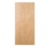 24 in. x 80 in. Unfinished Flush Hardwood Interio