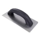 ROBERTS 9 in. Flat Top V-Notched Trowel