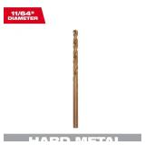 Milwaukee 11/64 in. Cobalt Red Helix Drill Bit
