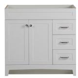Thornbriar 36W Vanity Cabinet, Right Drawers