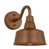 Barn Light 10" H Copper Outdoor Wall Lantern