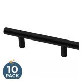 Simple Bar 3 in. Matte Black Pulls (10-Pack)
