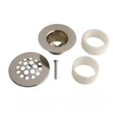 Chrome Tub Drain - Strainer Style