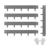 VEVOR Steel Landscape Edging, 5 Pack, 39x4 in.