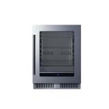 Shallow Depth 24 in Beverage Cooler door