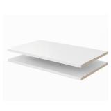 24 in. x 14 in. Wood Shelves (2-Pack)