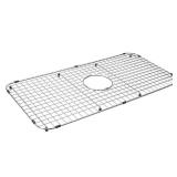 Center Drain Sink Grid, Stainless Steel