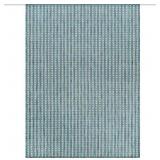 Arrow Aqua 6 ft. x 9 ft. Chevron Striped Washable