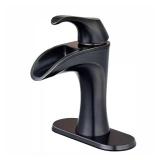 Brea 4-in Centerset Faucet, Tuscan Bronze