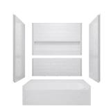 60 x 32 in. Acrylic Alcove Tub Surround
