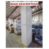 White Pantry Cabinet 91.5" x 25" x 18"