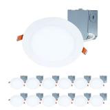HLBE 6" Ultra-Slim Downlight LED Kit 12PK