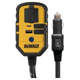 DEWALT 140W Inverter: 12V 120V + USB-C/A
