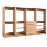 Klair Living Prosper Closet, Natural Oak, Box E