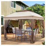 11 ft. x 11 ft. Pop-Up Gazebo with Screen