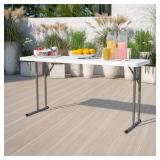 Flash Furniture 2-ft x 5-ft Folding Table