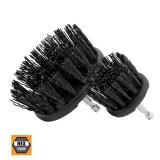 Abrasive Bristle Brush Kit (2-Piece) hex shank