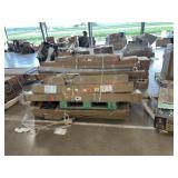 Chain link kennel, vanity top, unopened boxes