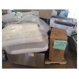 2 Compact fridges, Tower fan, telescoping ladder,