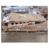 Glass shower door. 10ft x 12ft Hardtop wood gazebo