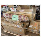 Armor Door, faux plants, Floor support jacks,
