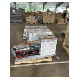 Rigid drain cleaner, Milwaukee hand truck, more