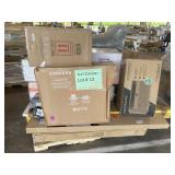 10,000 BTU Air Conditioner, 6-Shelf Storage Unit