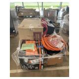 Gas-Powered Backpack Blower, Wood Blades, Hose