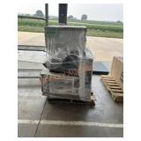 Whirlpool front load washer, rigid storage chest