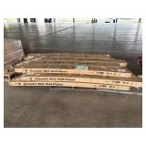 Acoustic slat wall panel 14xbid