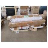 3 rolls of wire fencing, 5 piece bath wall set,