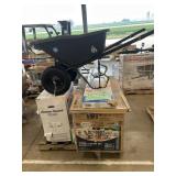 Gorilla wheelbarrow, closet organizer& more