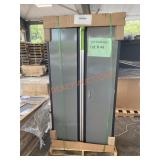HUSKY 36x18x72 Fixed 2-Door Cabinet