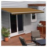 12 ft Patio Awning (120" Projection) Sand