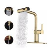 Single-Handle Pull-Down Faucet, 3-Function