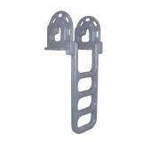 Dock Ladder 4 Step Wide Flip-Up Dock Ladder