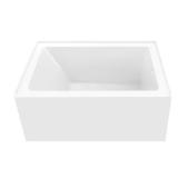 Aqua Eden 48x36 Acrylic Alcove Bathtub, White