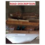 Mixed skid butcher block dining table